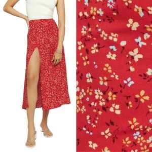 NEW Reformation Zoe Skirt Baila 12